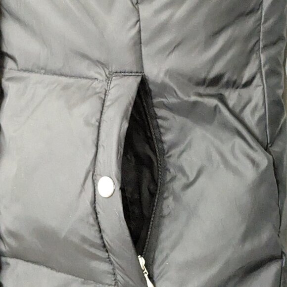MICHAEL KORS Women's Puffer Down Jacket Zip Up Coat Parka Size S Black - Picture 7 of 16